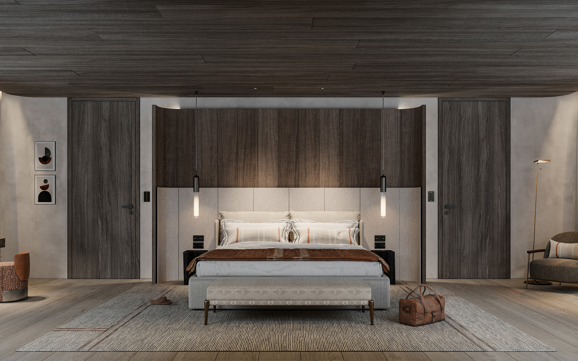 Masterzimmer Chalet Kitzbühel